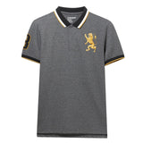 Giordano Men Polo Shirt Men Embroidered 3D Lion Multi Color Polo Men Embroidery Contrast Color Polo Fashion Camisa Polo
