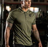 Golf Shirt Men Polo Shirt Quick-drying Breathable Men's PoloShirts Casual Clothing Printing Fashion Short Sleeve Shirt