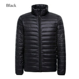 QUANBO  Men's Lightweight Water-Resistant Packable Puffer Jacket