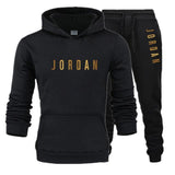 Men's Jordan 23 Letter Suit Brand Sportswear Sportswear Suit Men's Sports Hoodie + Pants Suit Casual Sportswear Men's Hoodie