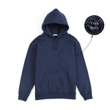 SIMWOOD 2021 Spring Winter New Hooded Hoodies Men thick 360g fabric solid basic sweatshirts quality jogger  texture  pullovers