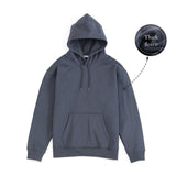 SIMWOOD 2021 Spring Winter New Hooded Hoodies Men thick 360g fabric solid basic sweatshirts quality jogger  texture  pullovers