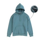 SIMWOOD 2021 Spring Winter New Hooded Hoodies Men thick 360g fabric solid basic sweatshirts quality jogger  texture  pullovers